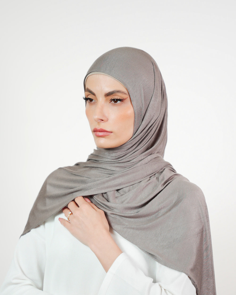 Double Stretch Cotton Plain  Voile