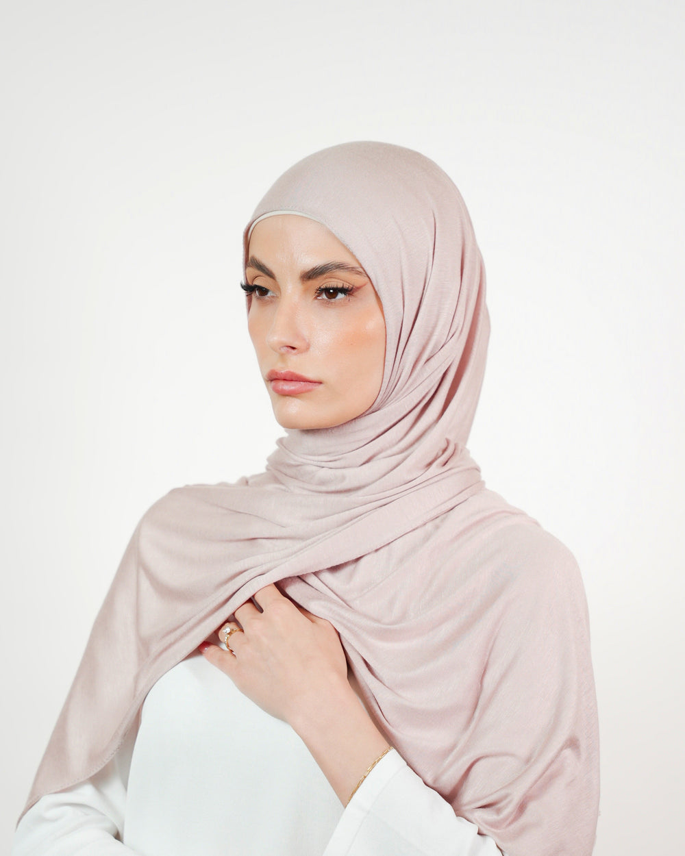 Double Stretch Cotton Plain  Voile