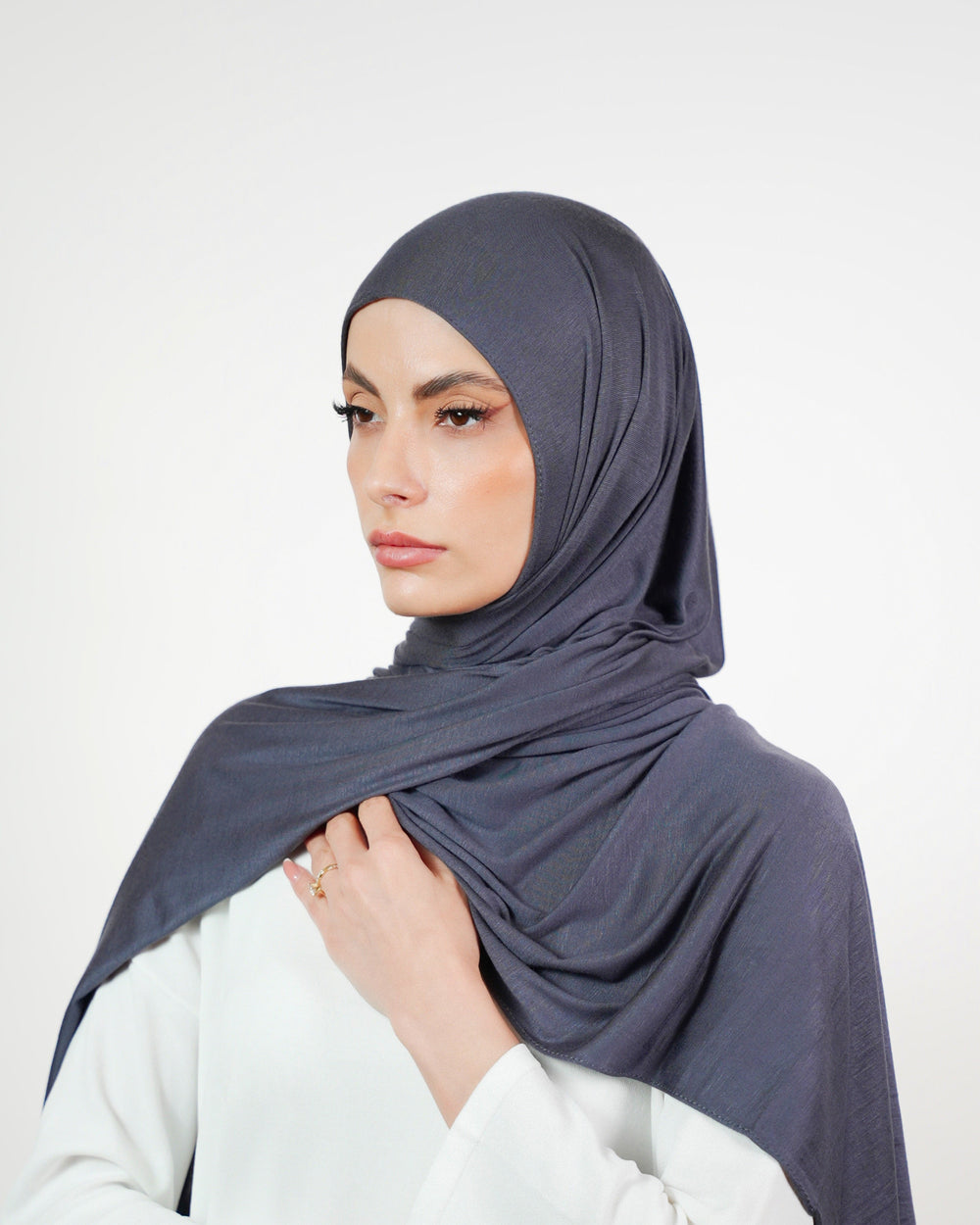 Double Stretch Cotton Plain  Voile