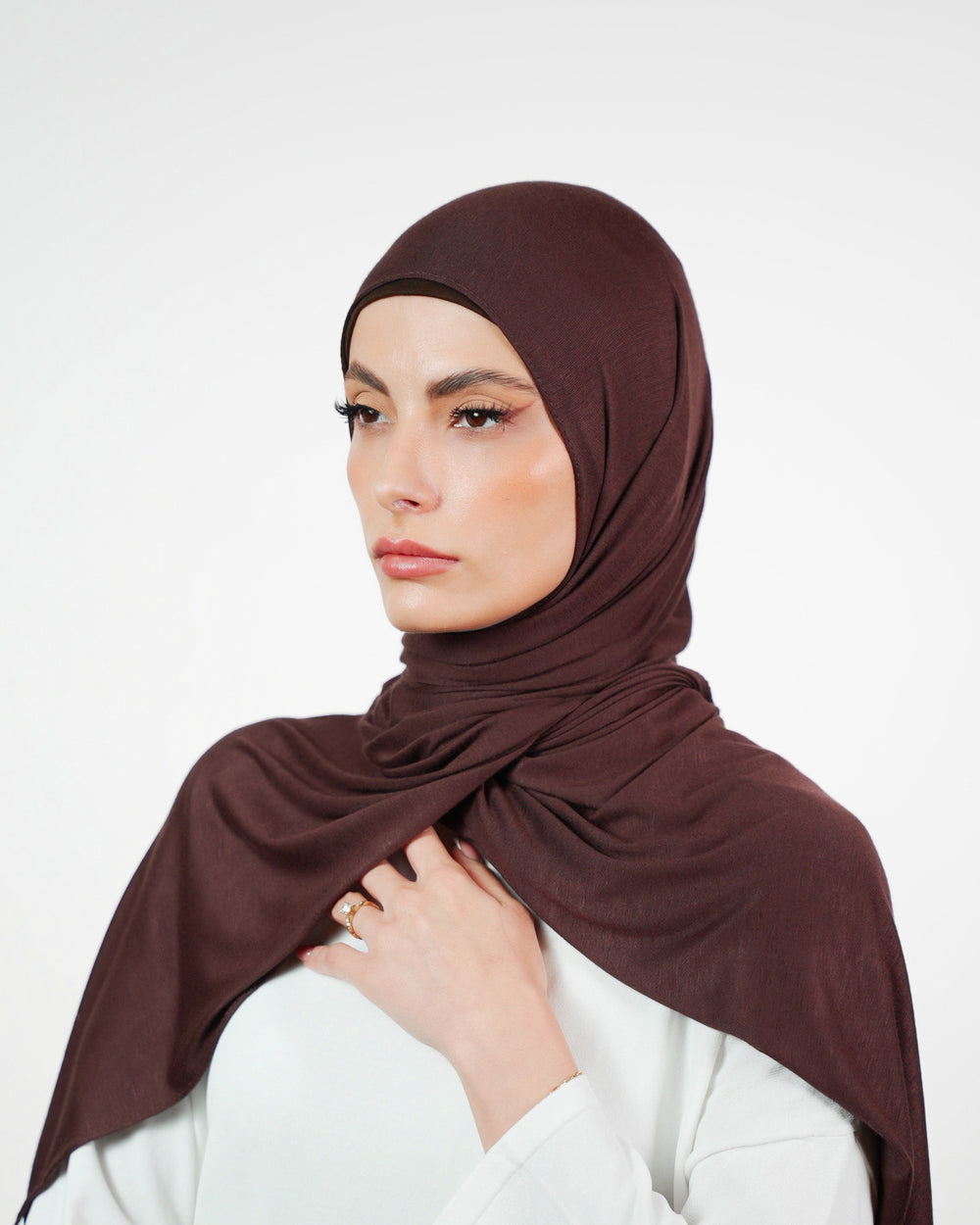 Double Stretch Cotton Plain  Voile