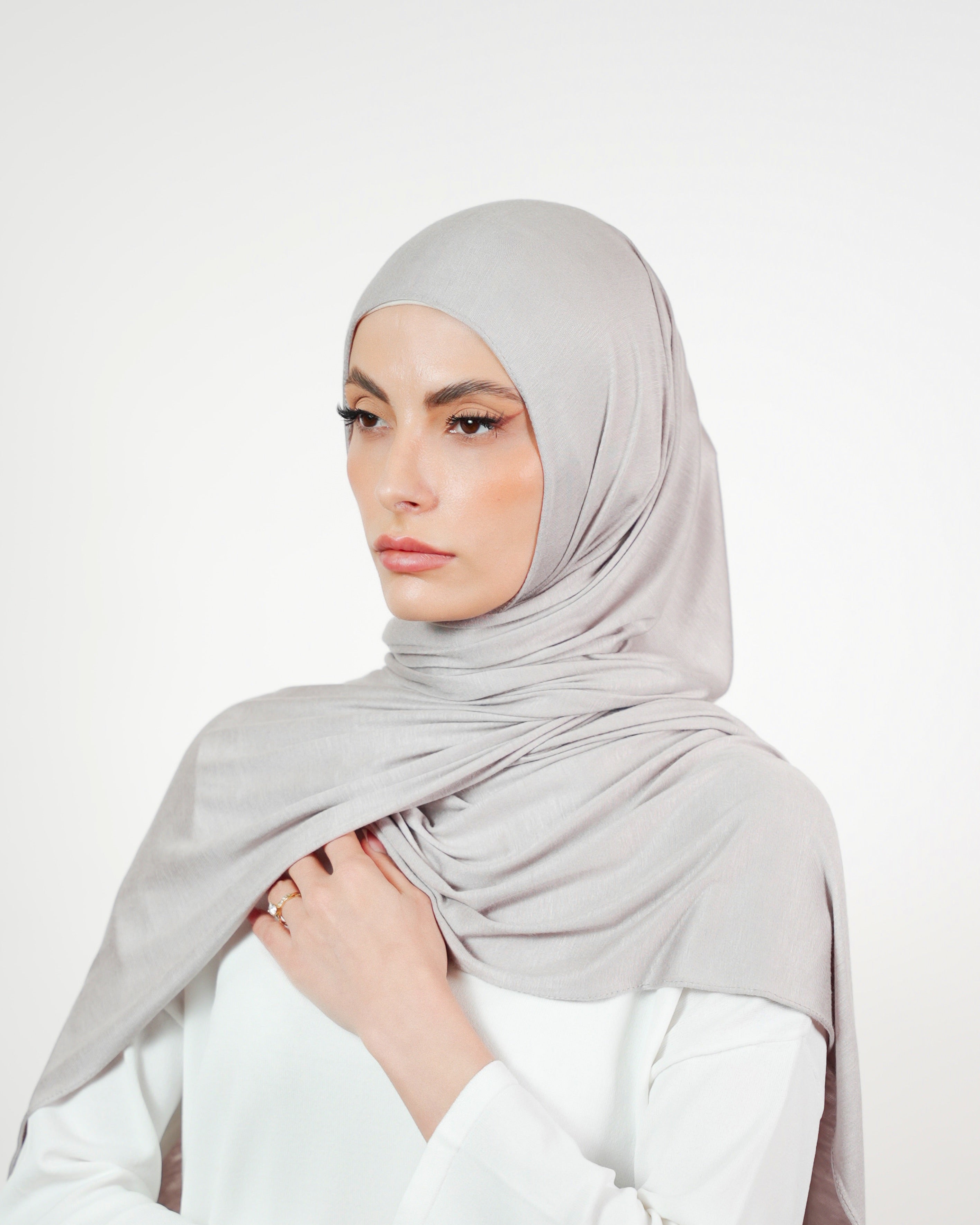 Double Stretch Cotton Plain  Voile