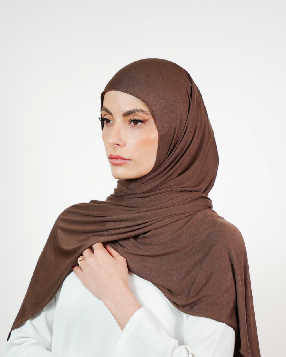 Double Stretch Cotton Plain  Voile