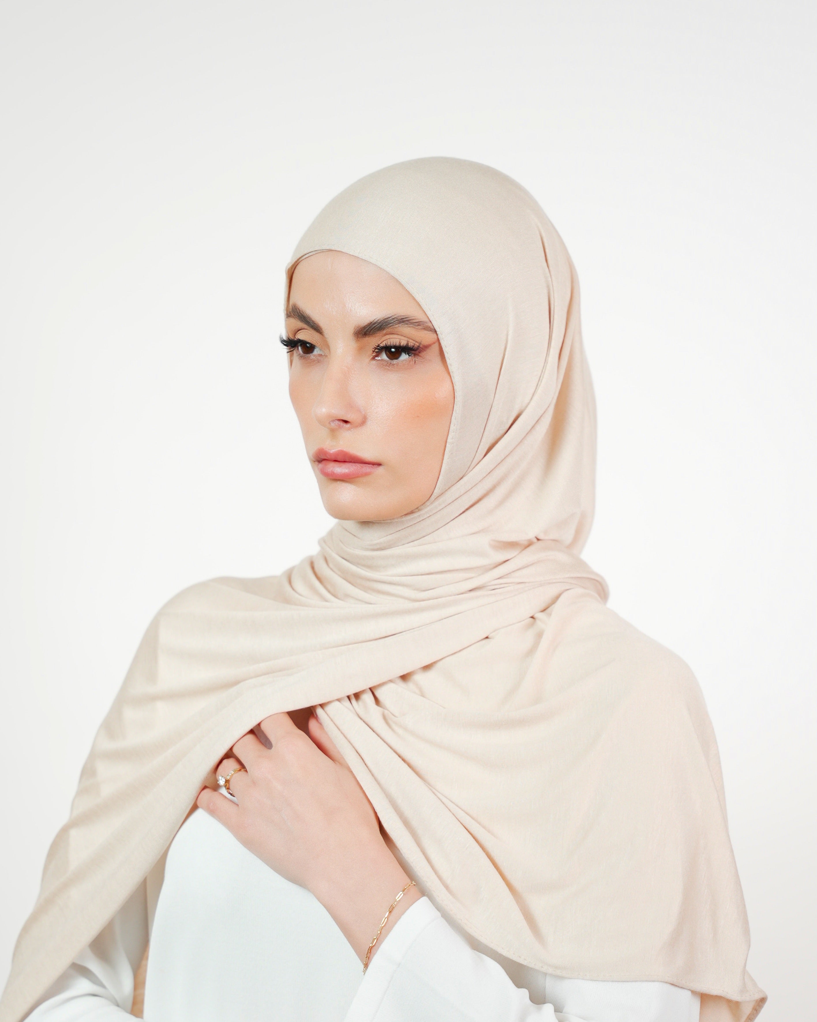 Double Stretch Cotton Plain  Voile