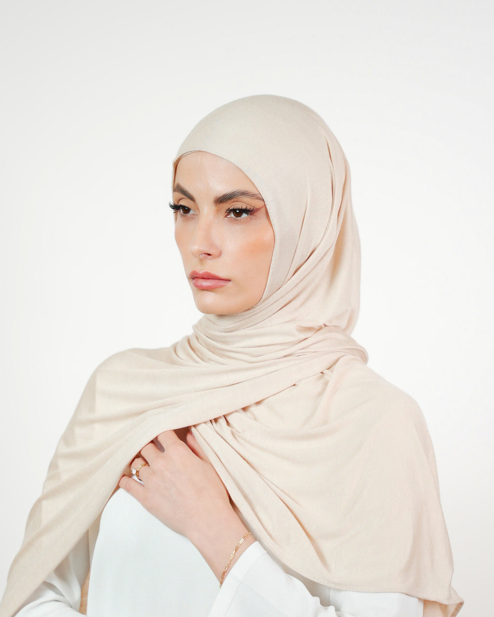 Double Stretch Cotton Plain  Voile