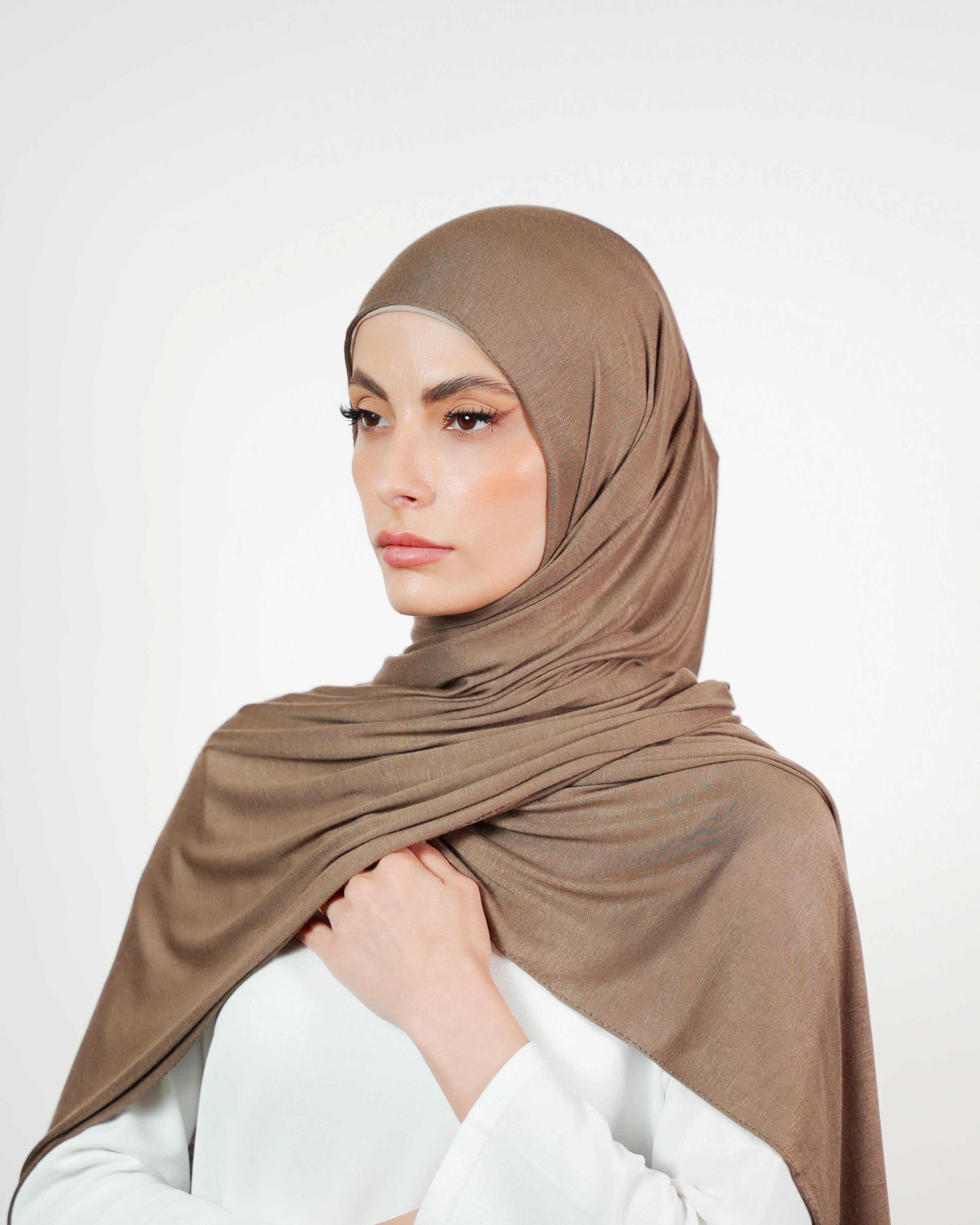 Double Stretch Cotton Plain  Voile