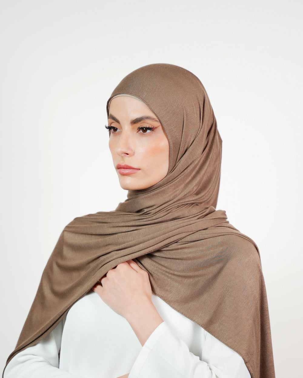 Double Stretch Cotton Plain  Voile