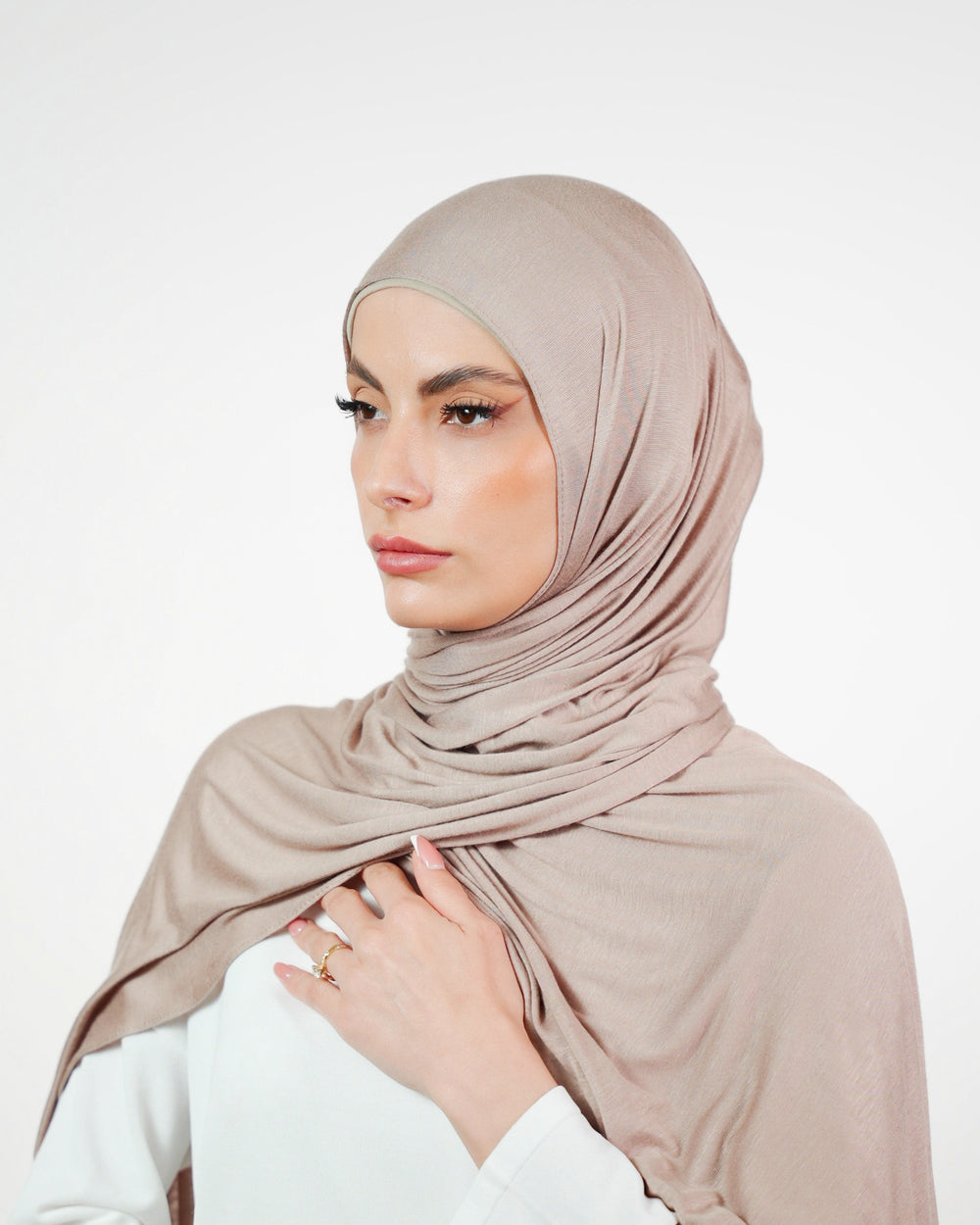 Double Stretch Cotton Plain  Voile