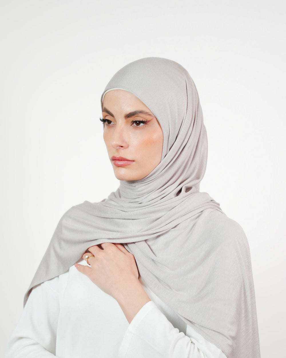 Double Stretch Cotton Plain  Voile