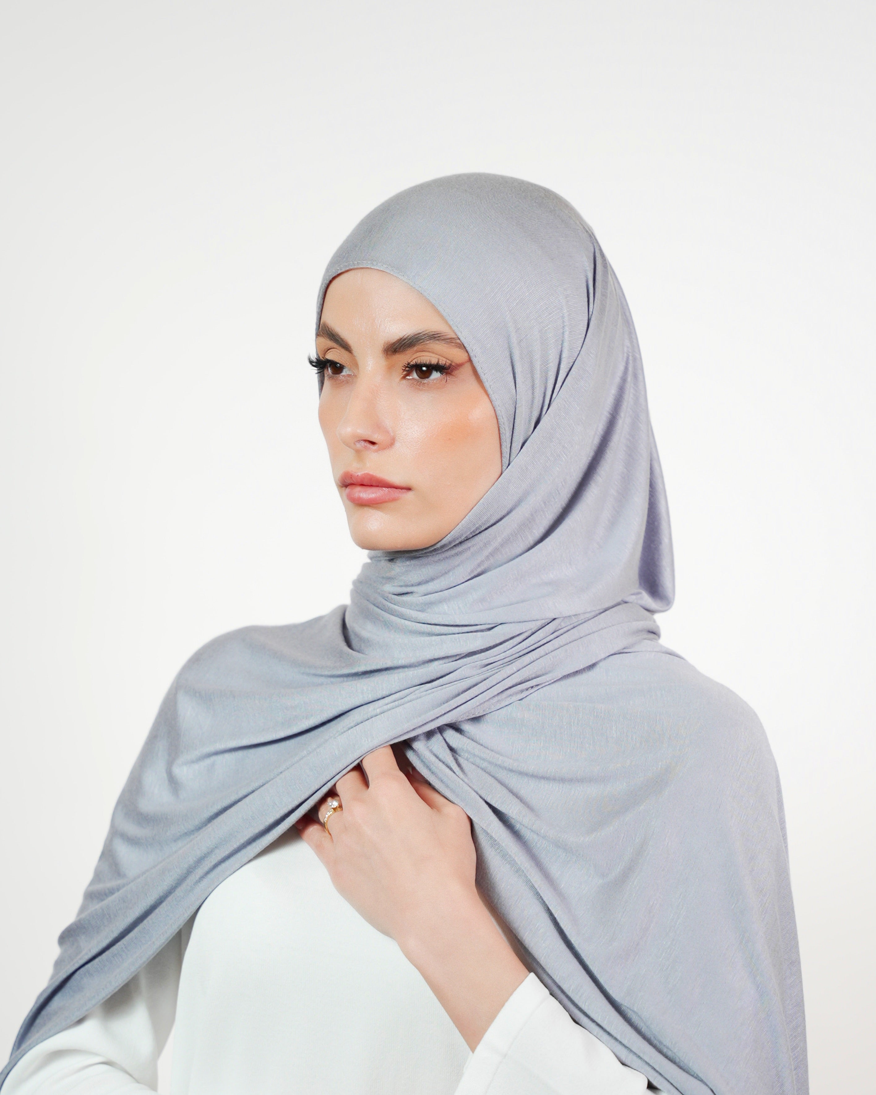 Double Stretch Cotton Plain  Voile