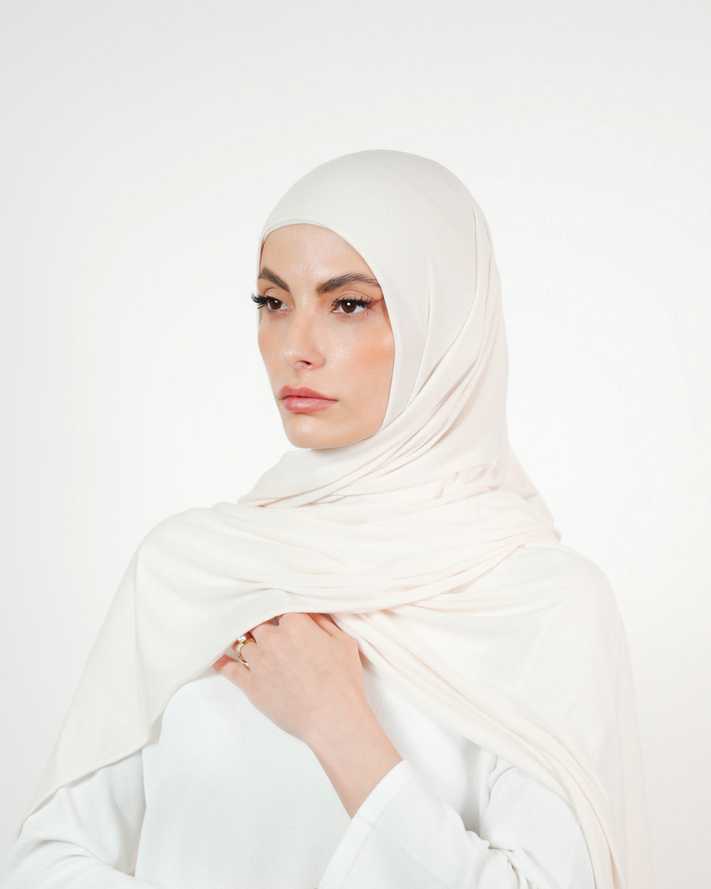 Double Stretch Cotton Plain  Voile