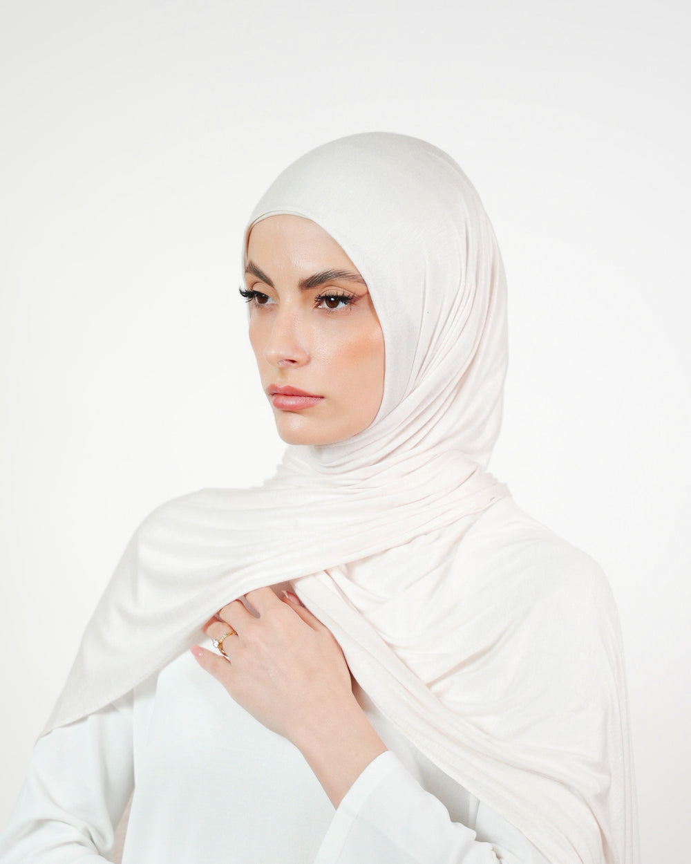 Double Stretch Cotton Plain  Voile