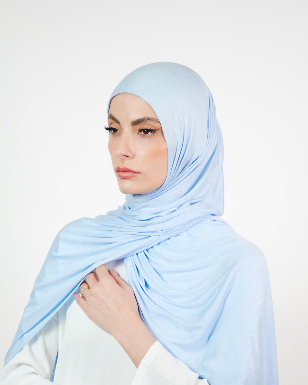 Double Stretch Cotton Plain  Voile