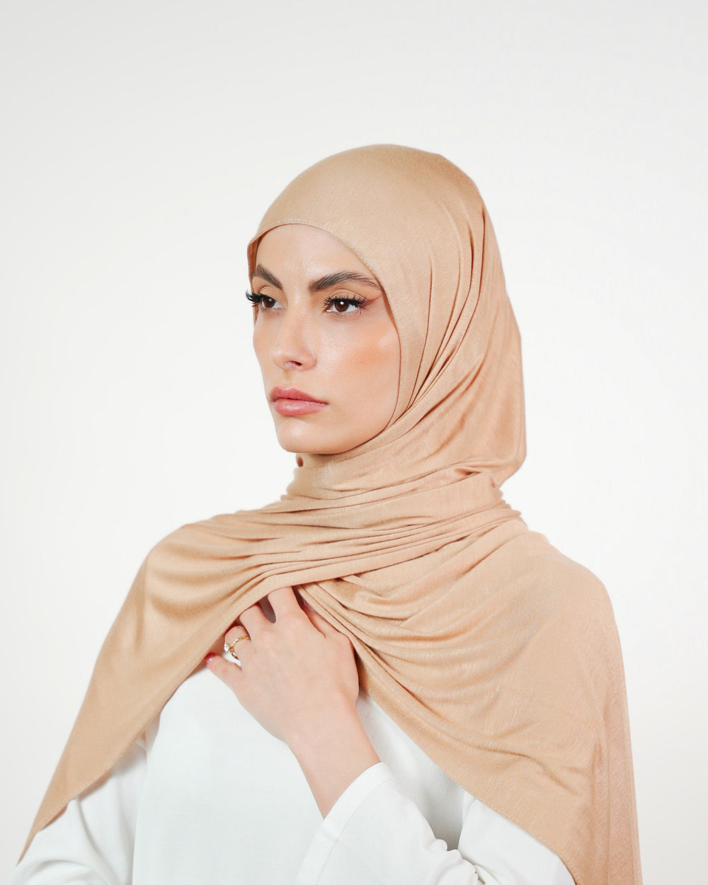 Double Stretch Cotton Plain  Voile