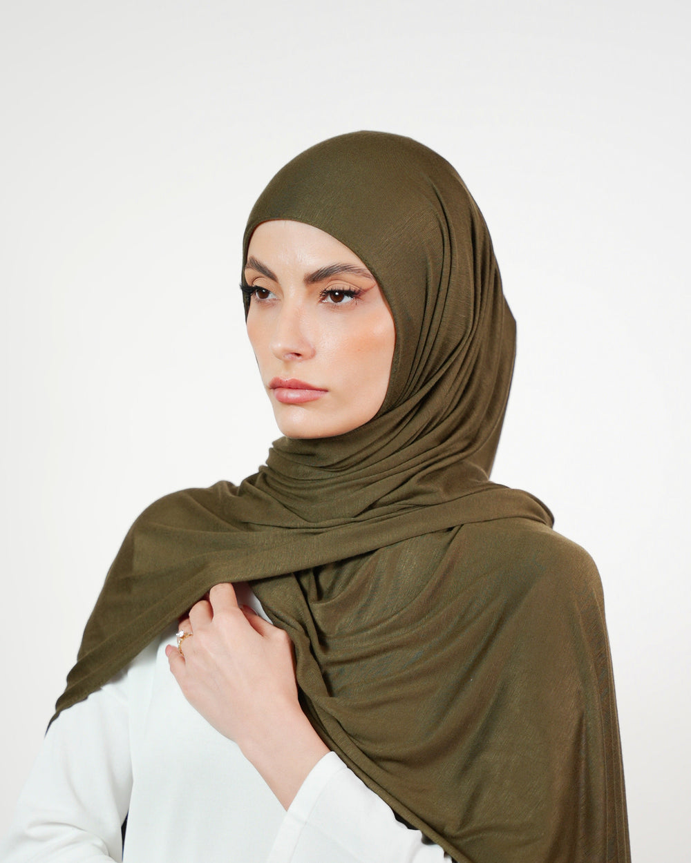 Double Stretch Cotton Plain  Voile