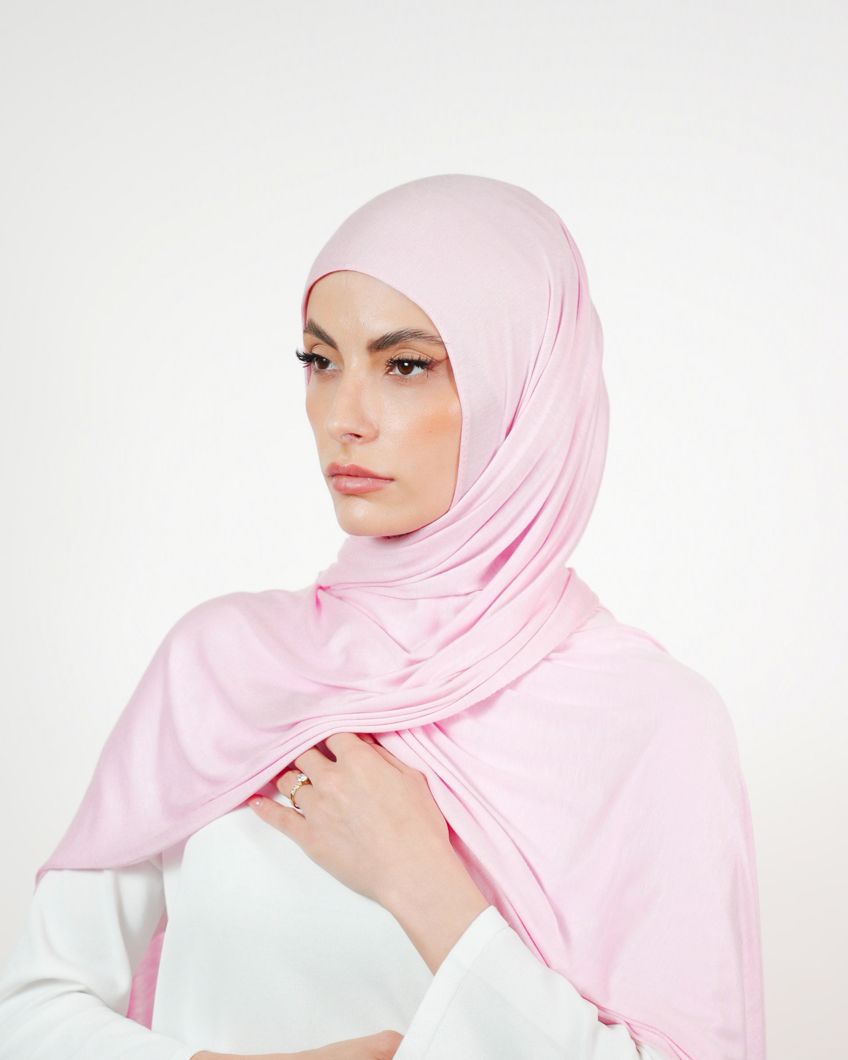 Double Stretch Cotton Plain  Voile