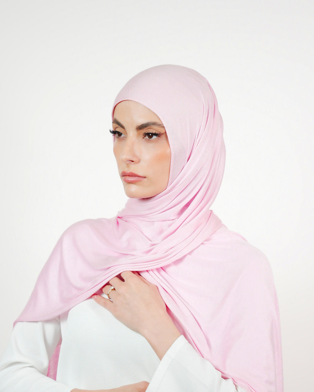 Double Stretch Cotton Plain  Voile