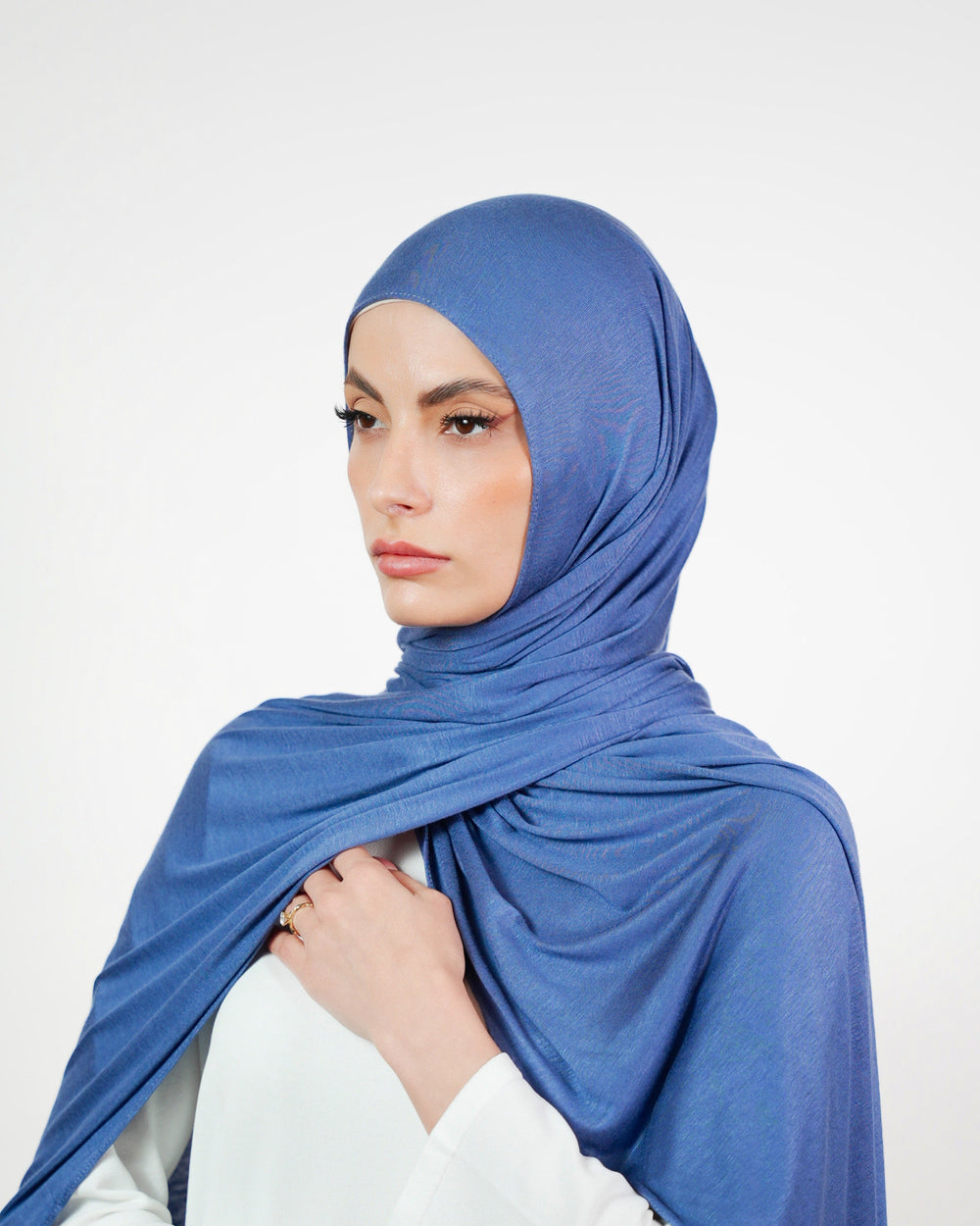 Double Stretch Cotton Plain  Voile