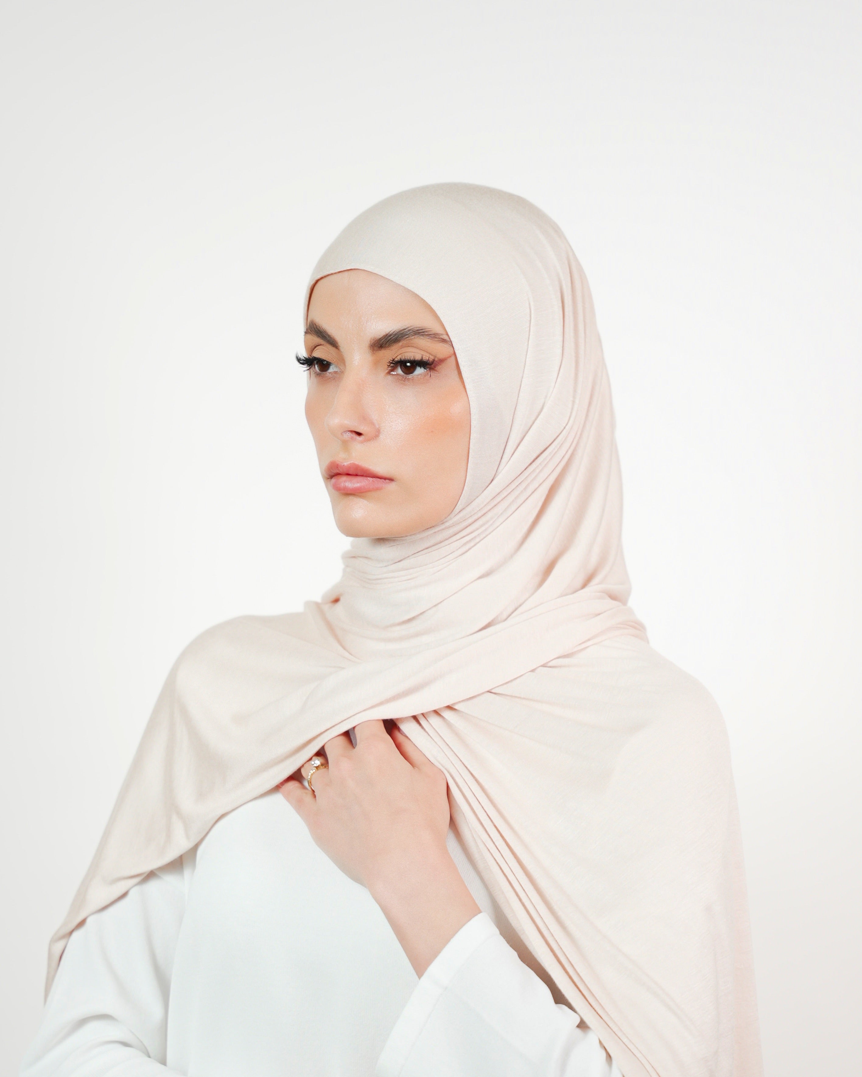Double Stretch Cotton Plain  Voile