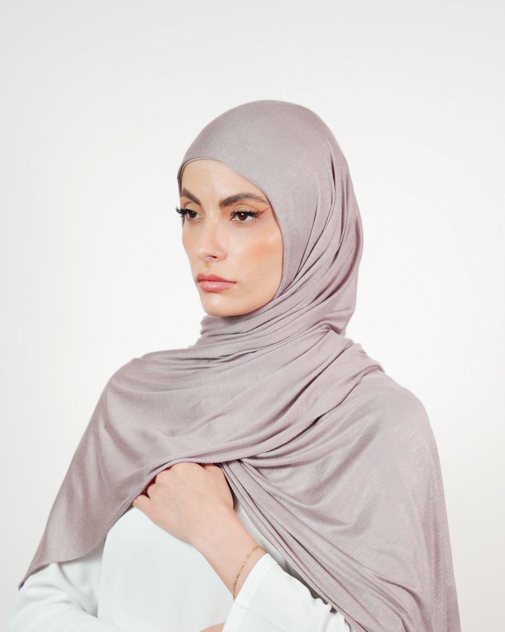 Double Stretch Cotton Plain  Voile