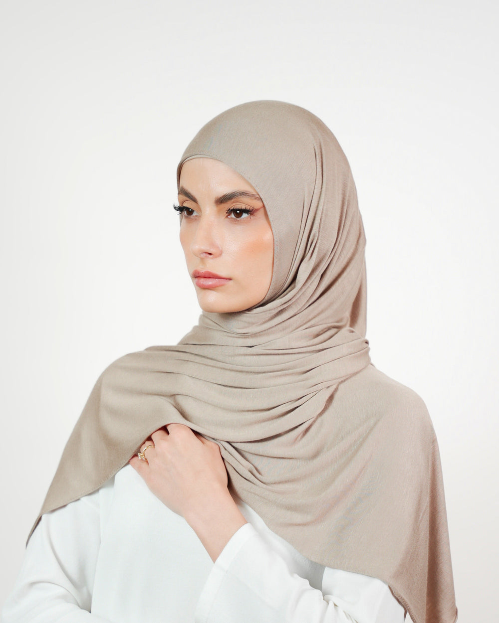 Double Stretch Cotton Plain  Voile