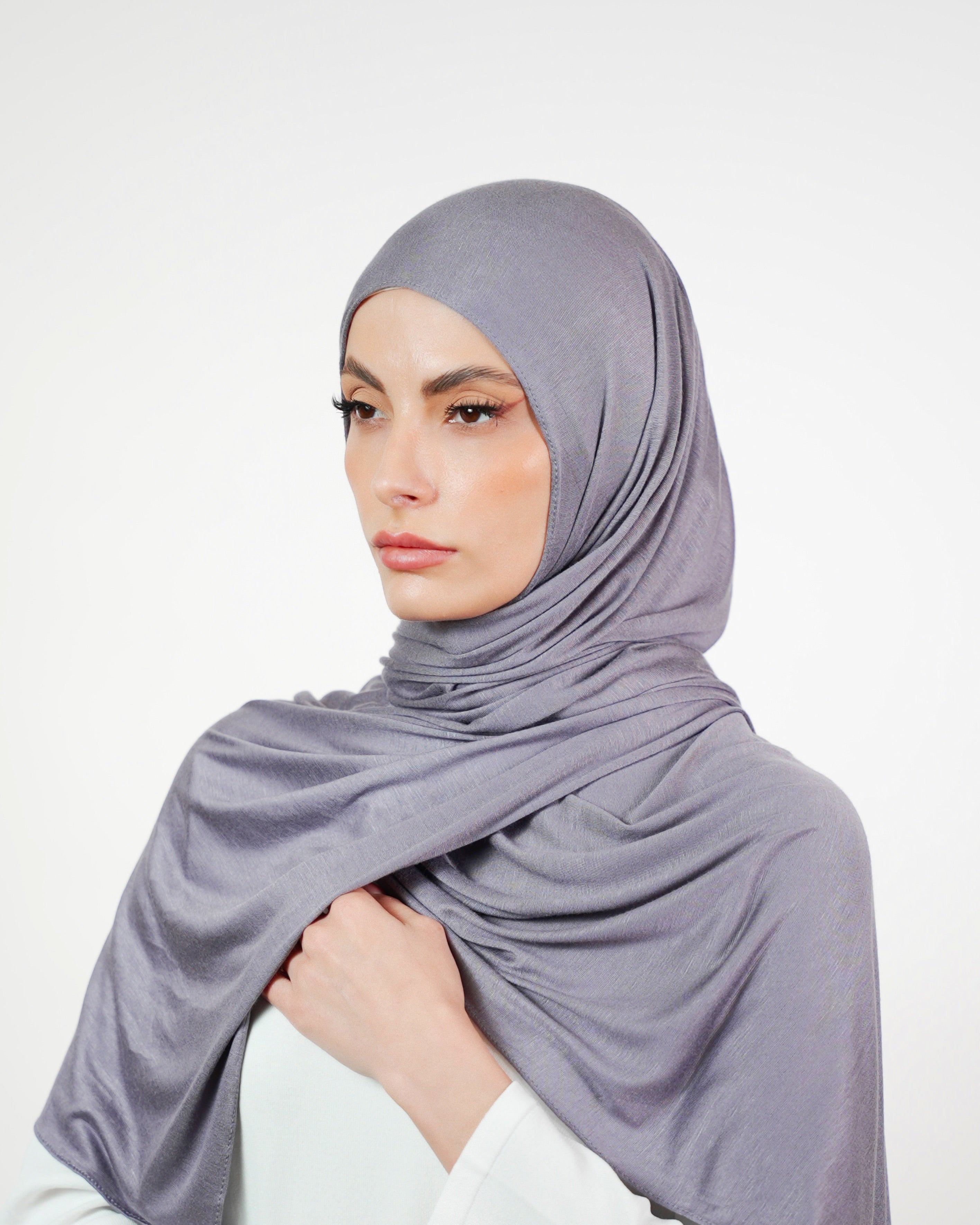 Double Stretch Cotton Plain  Voile