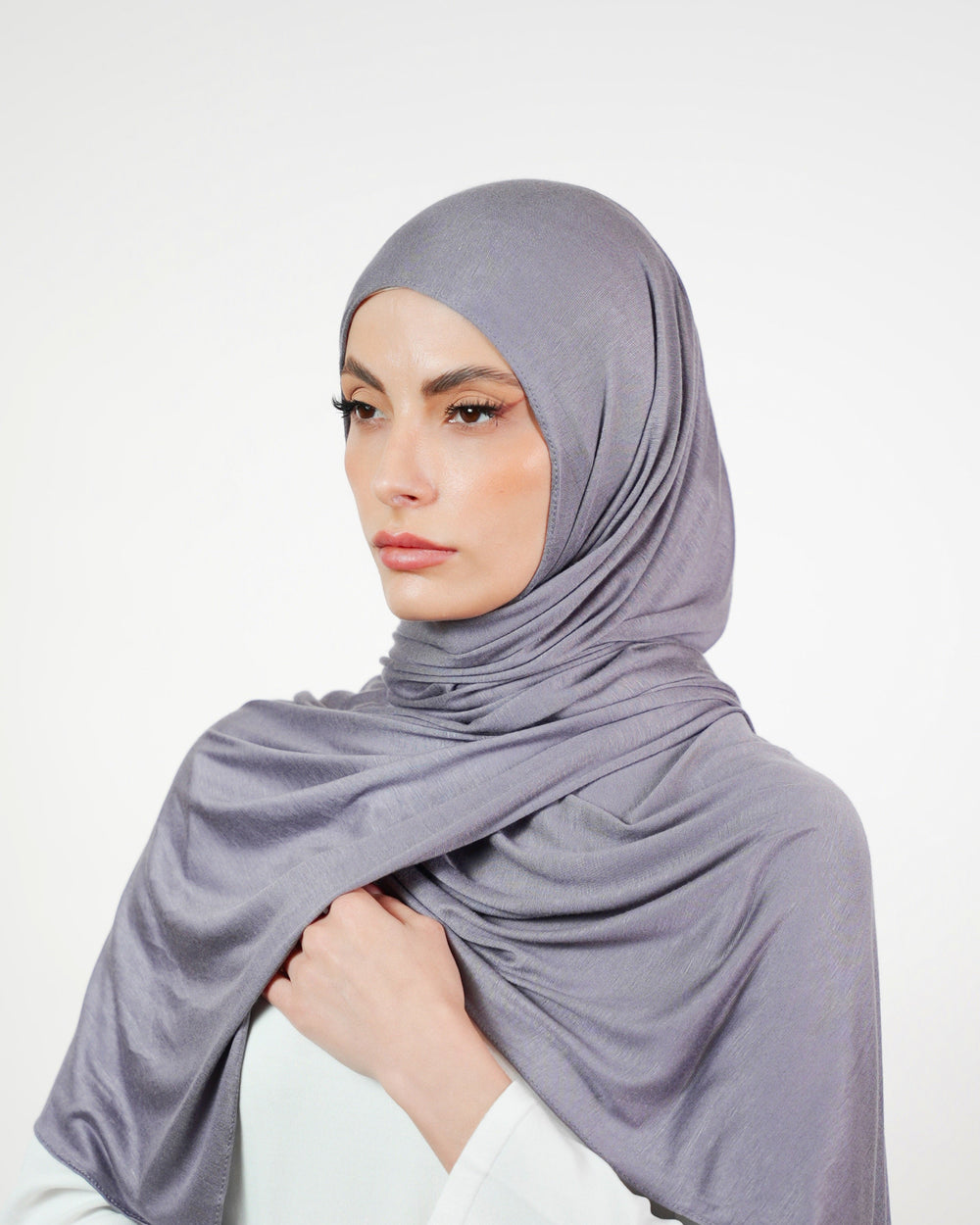 Double Stretch Cotton Plain  Voile