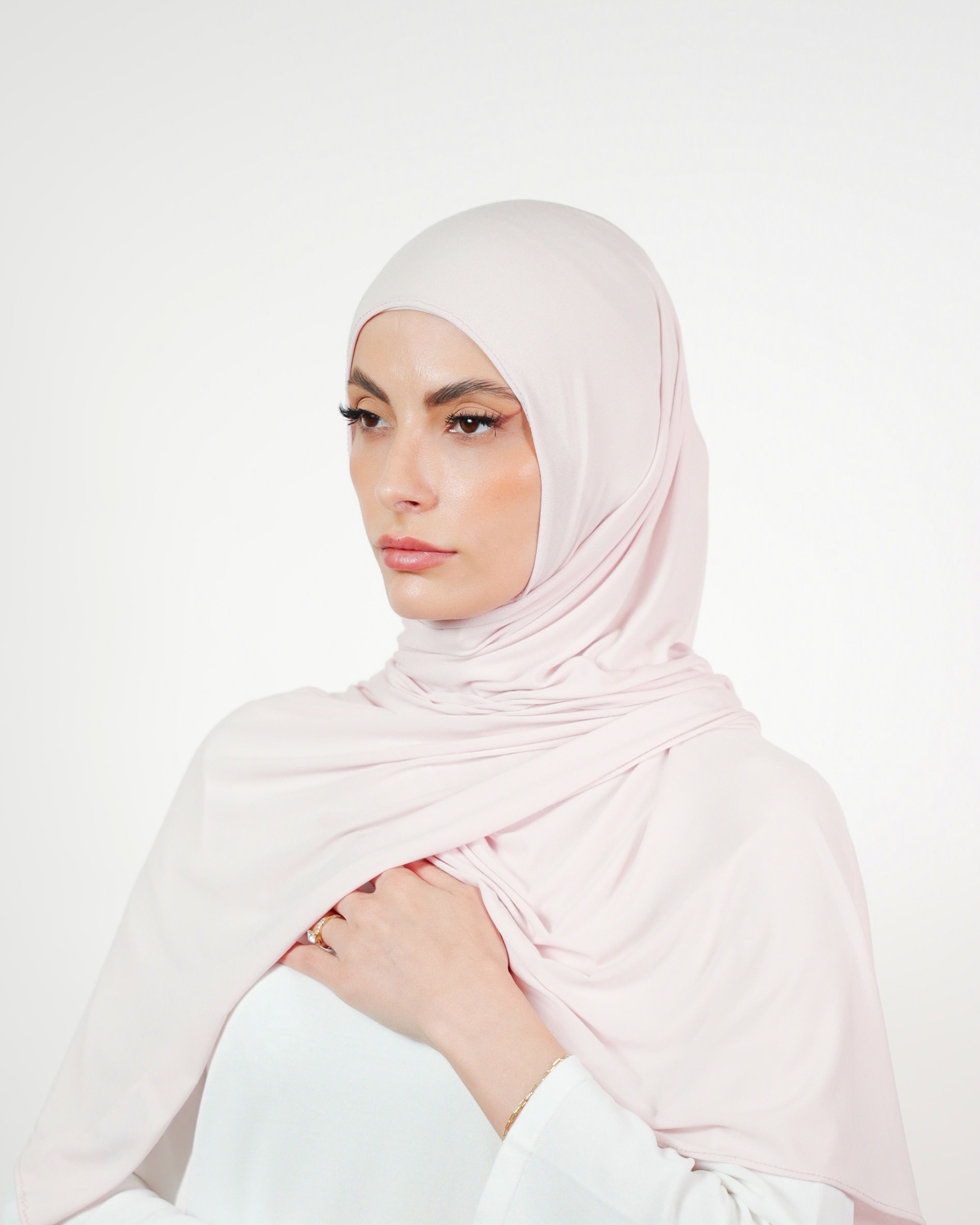Double Stretch Cotton Plain  Voile