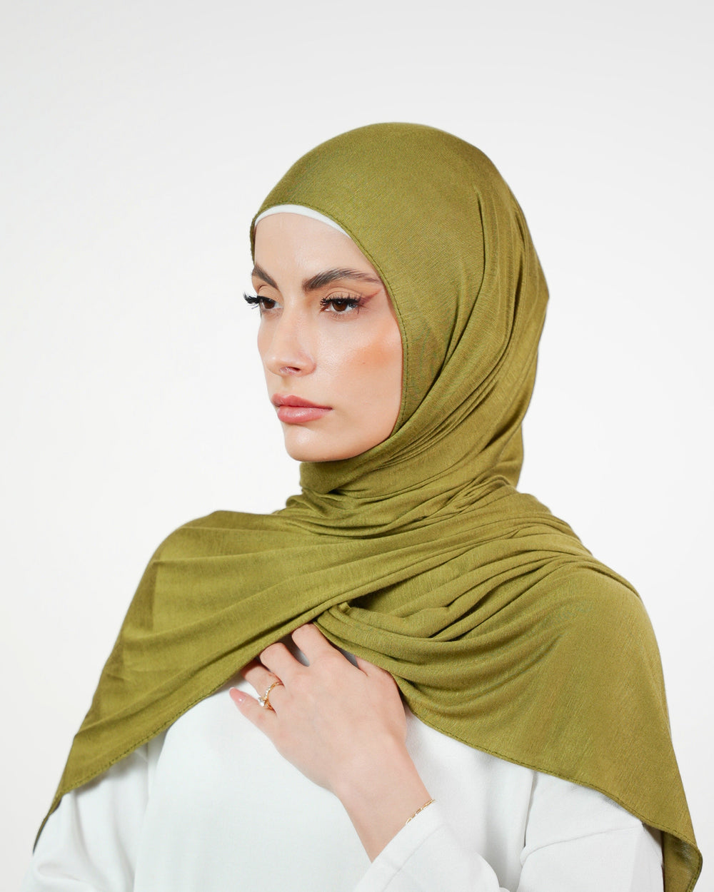 Double Stretch Cotton Plain  Voile