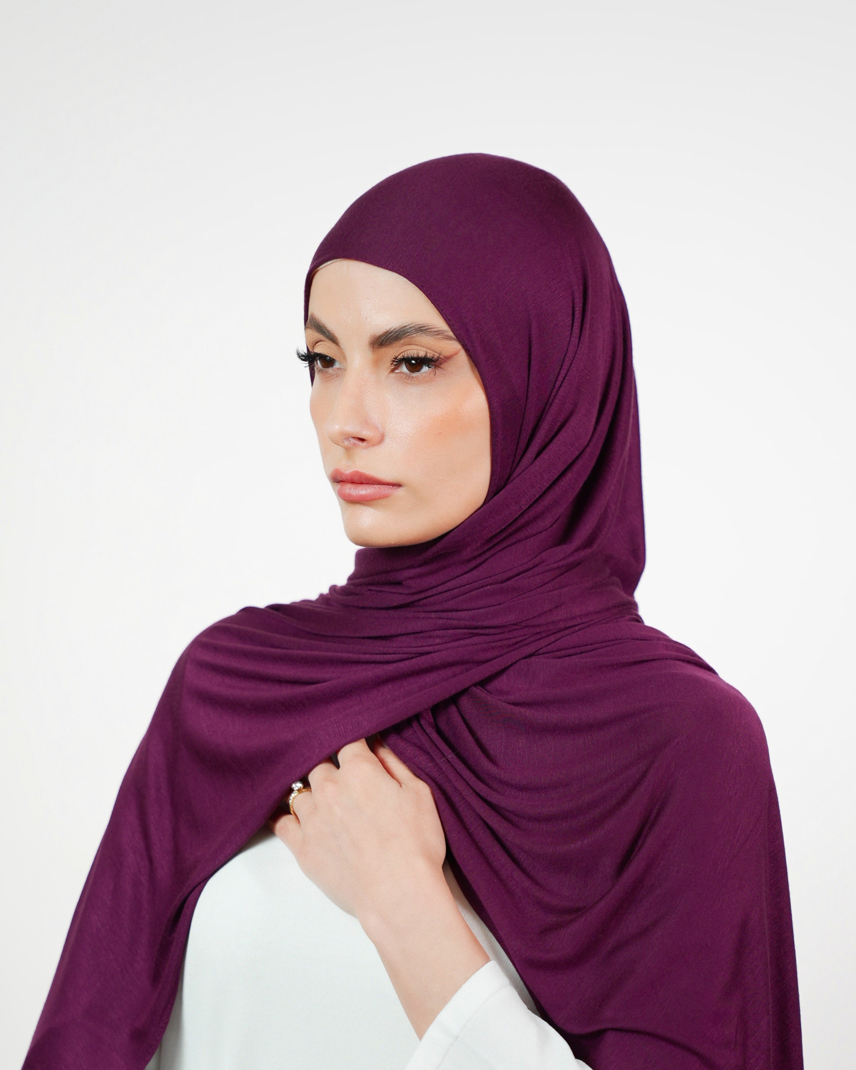 Double Stretch Cotton Plain  Voile