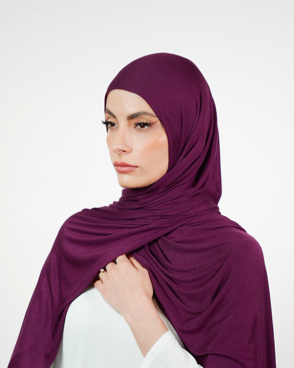 Double Stretch Cotton Plain  Voile