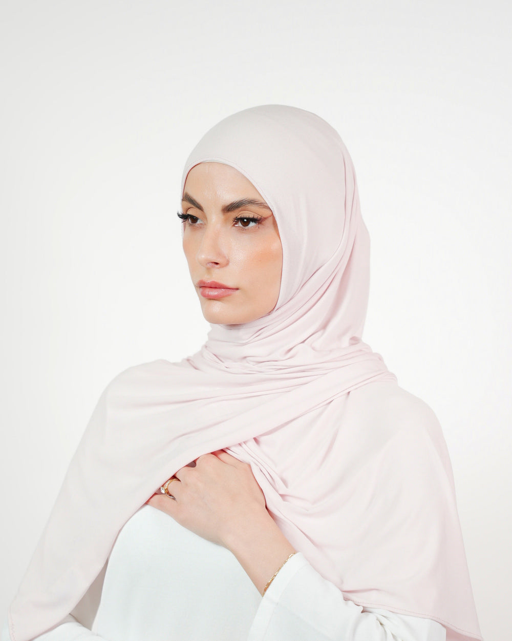 Double Stretch Cotton Plain  Voile