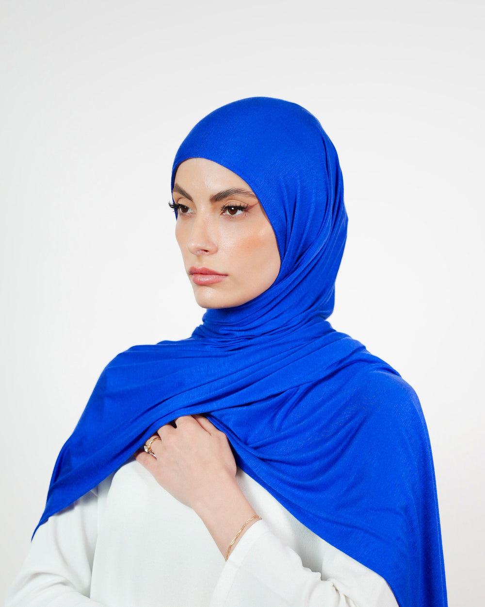 Double Stretch Cotton Plain  Voile