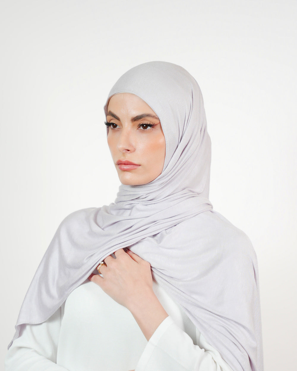 Double Stretch Cotton Plain  Voile