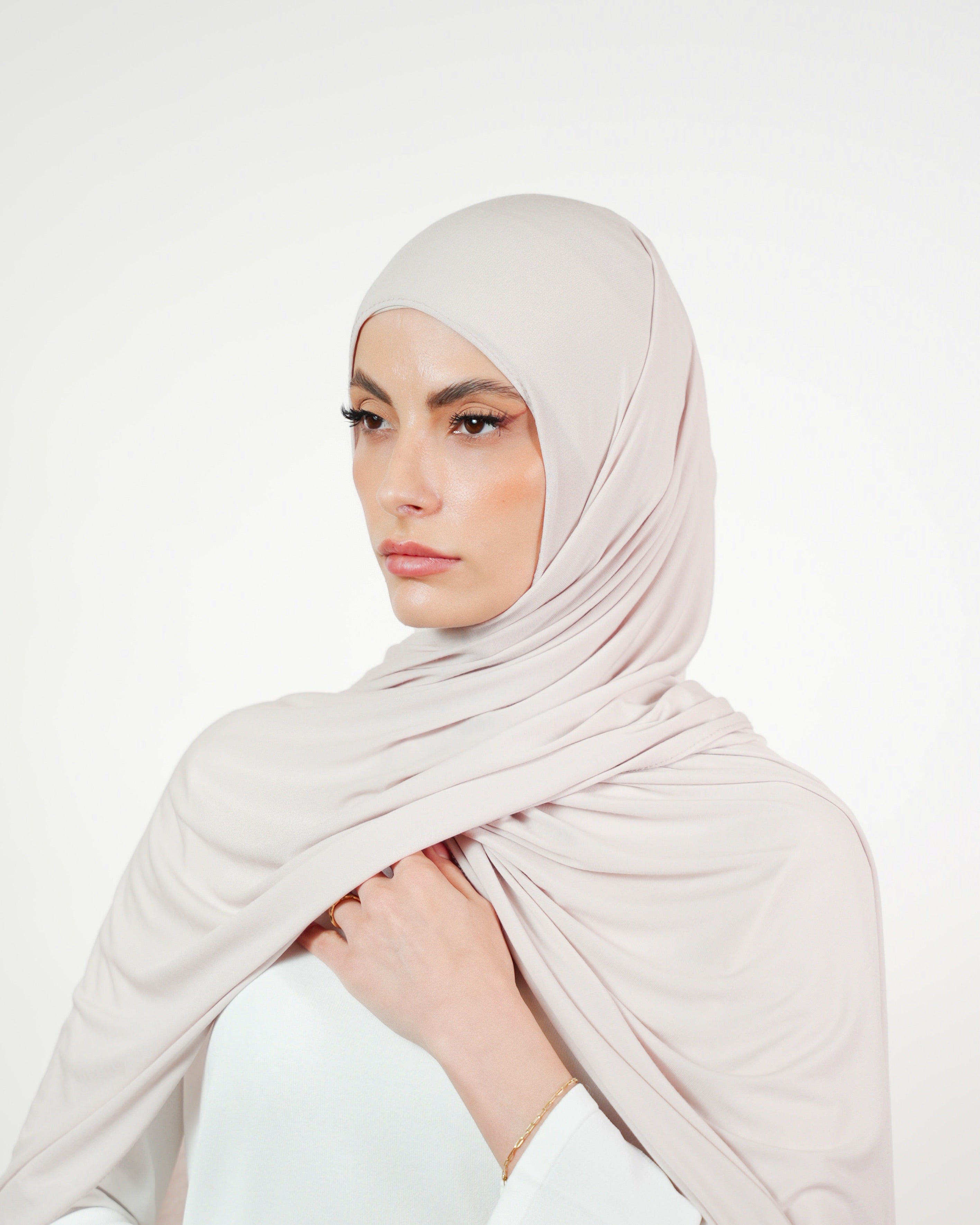 Double Stretch Cotton Plain  Voile