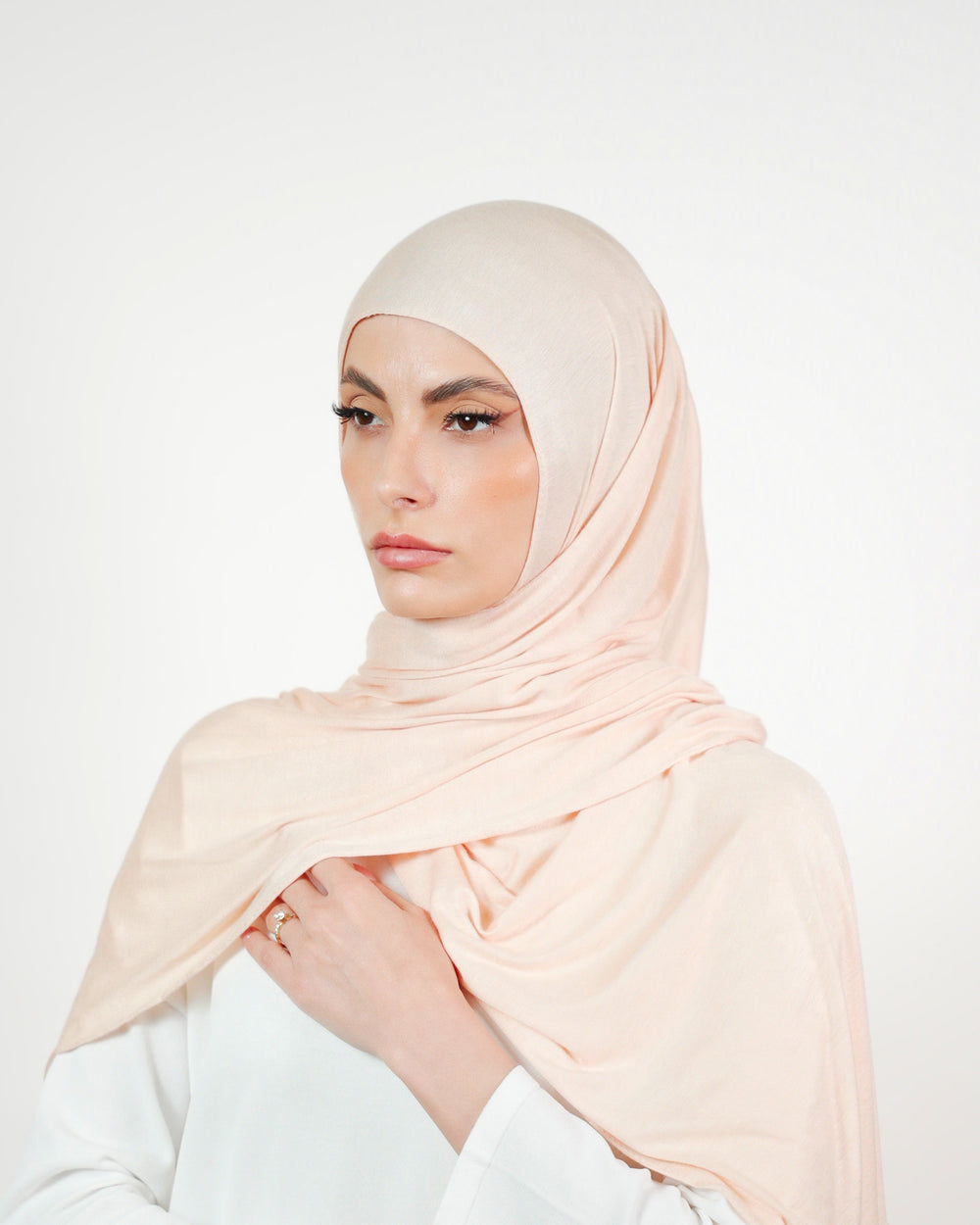 Double Stretch Cotton Plain  Voile