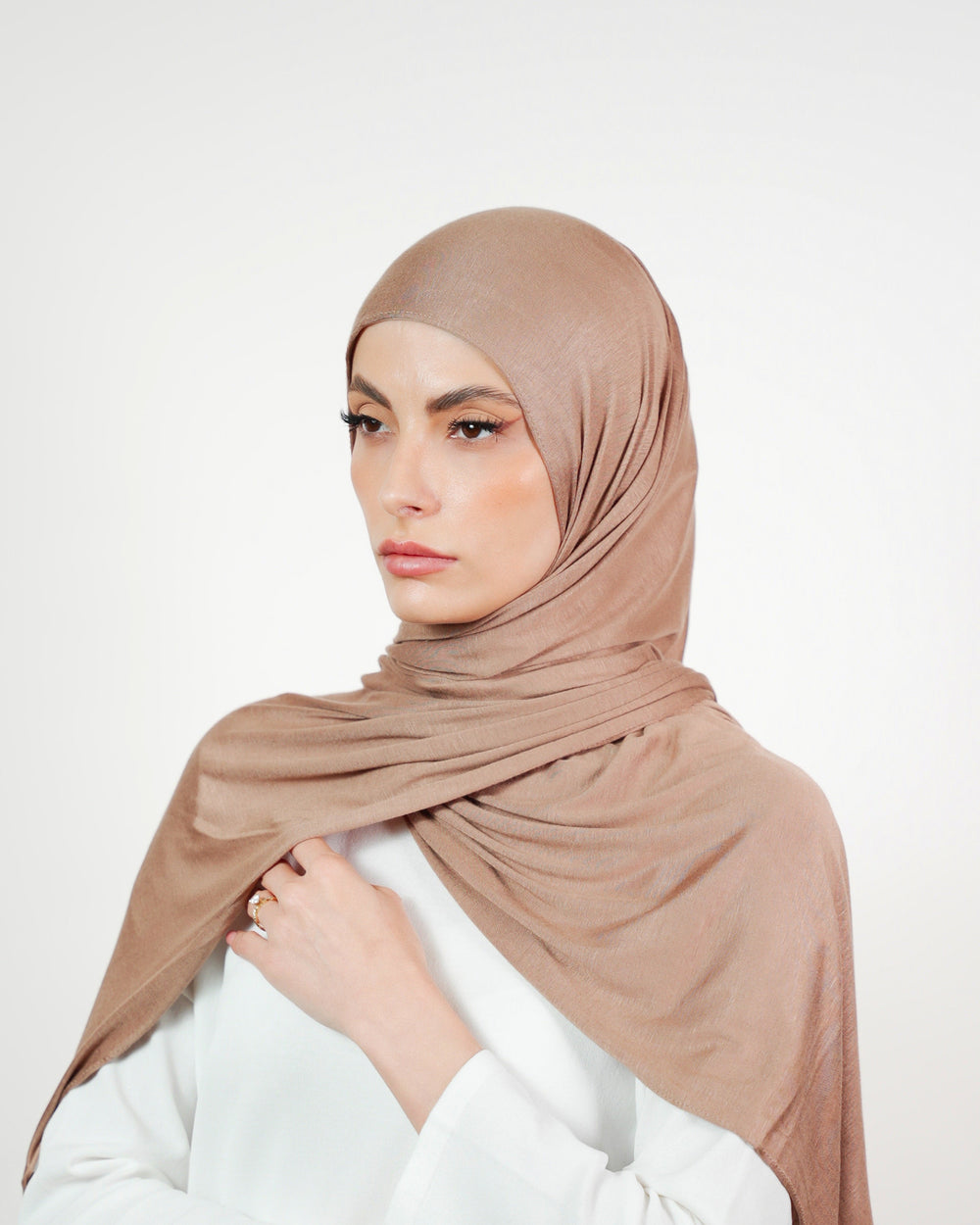 Double Stretch Cotton Plain  Voile