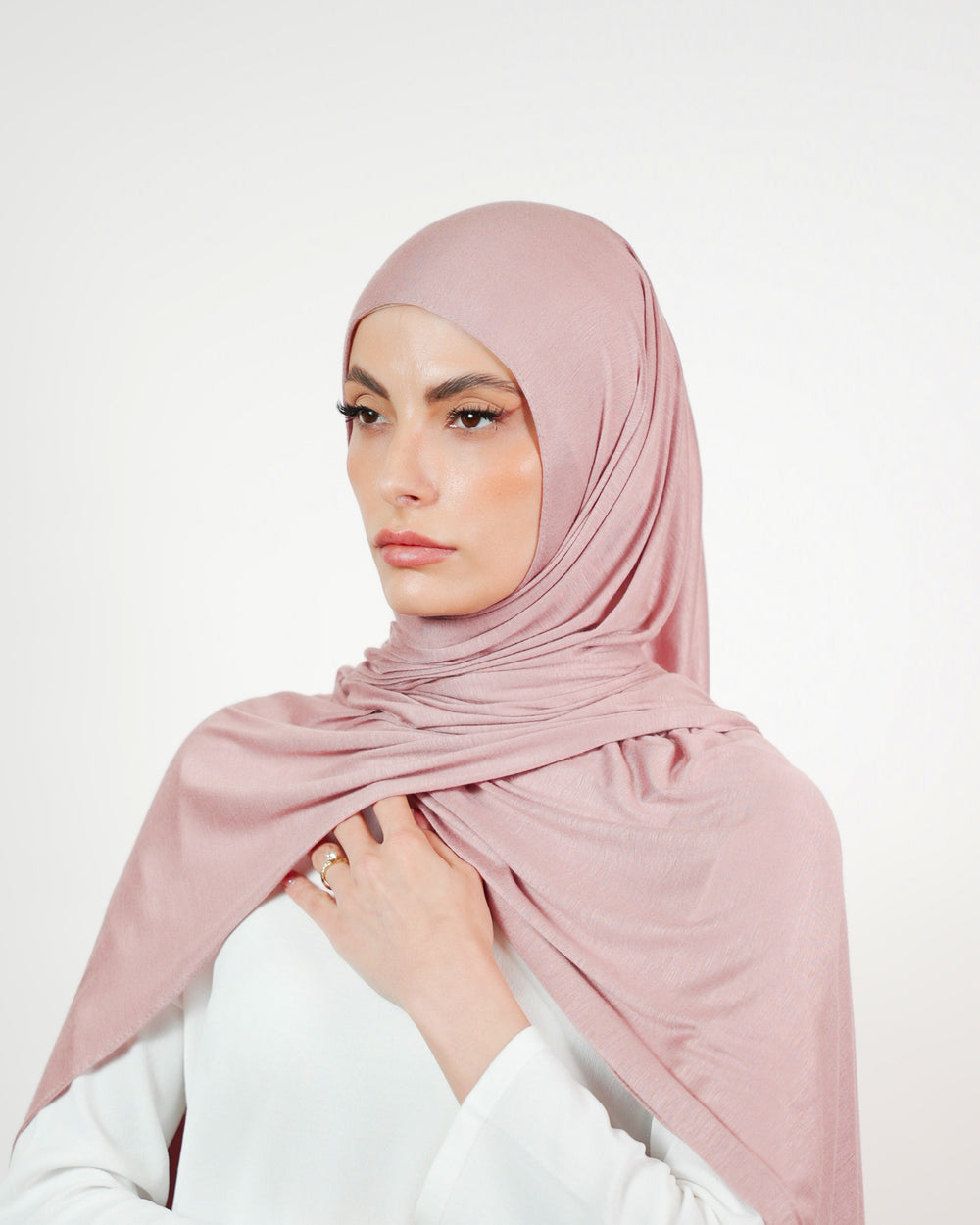 Double Stretch Cotton Plain  Voile