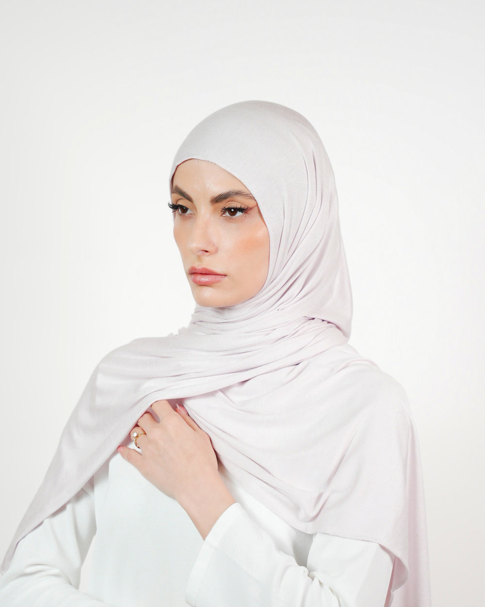 Double Stretch Cotton Plain  Voile