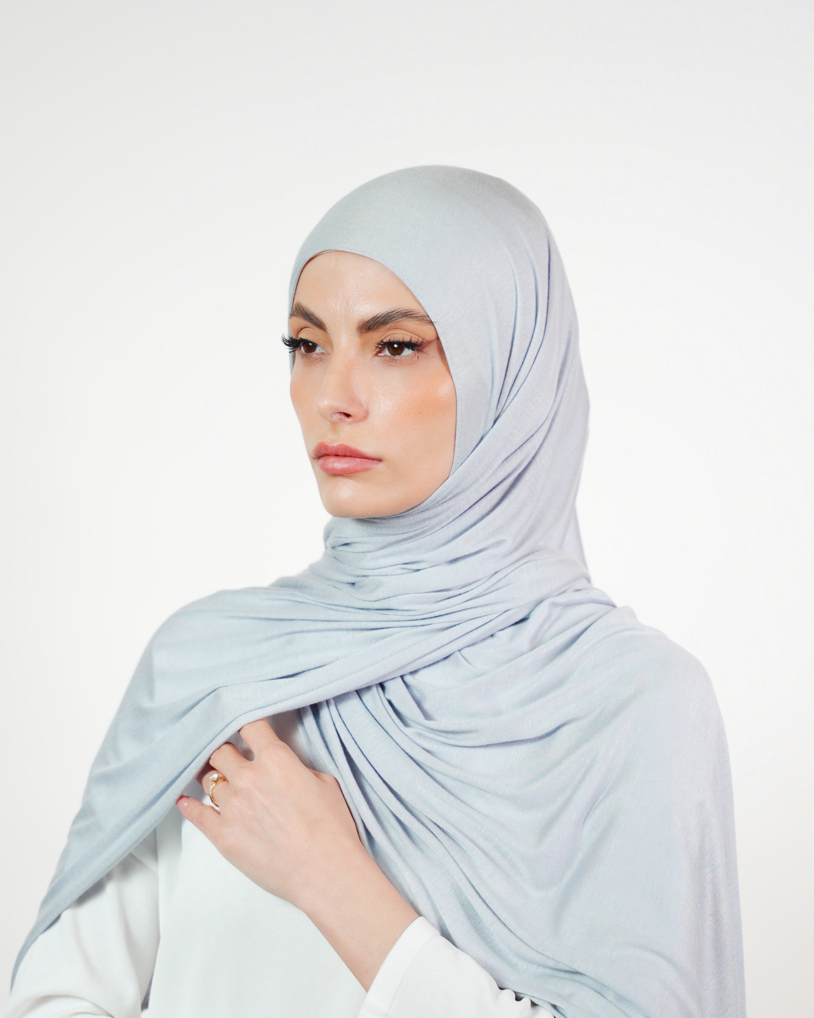 Double Stretch Cotton Plain  Voile