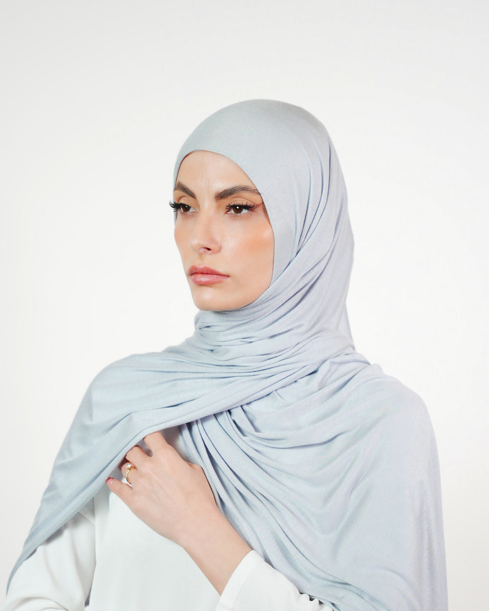 Double Stretch Cotton Plain  Voile