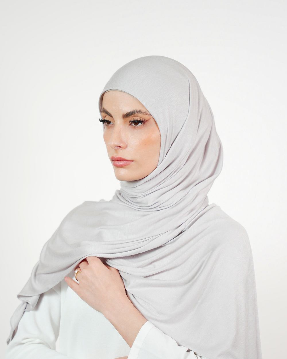 Double Stretch Cotton Plain  Voile