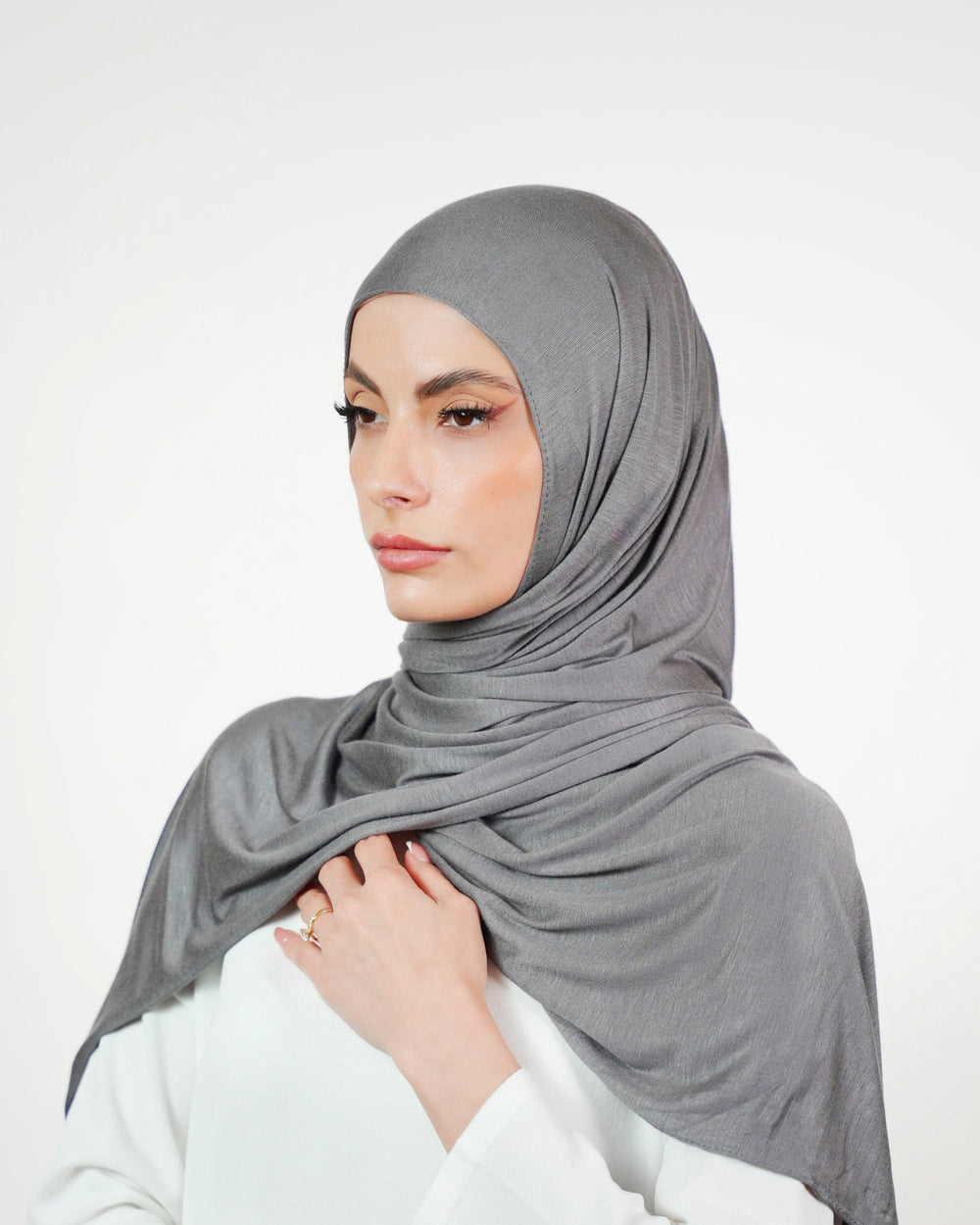 Double Stretch Cotton Plain  Voile