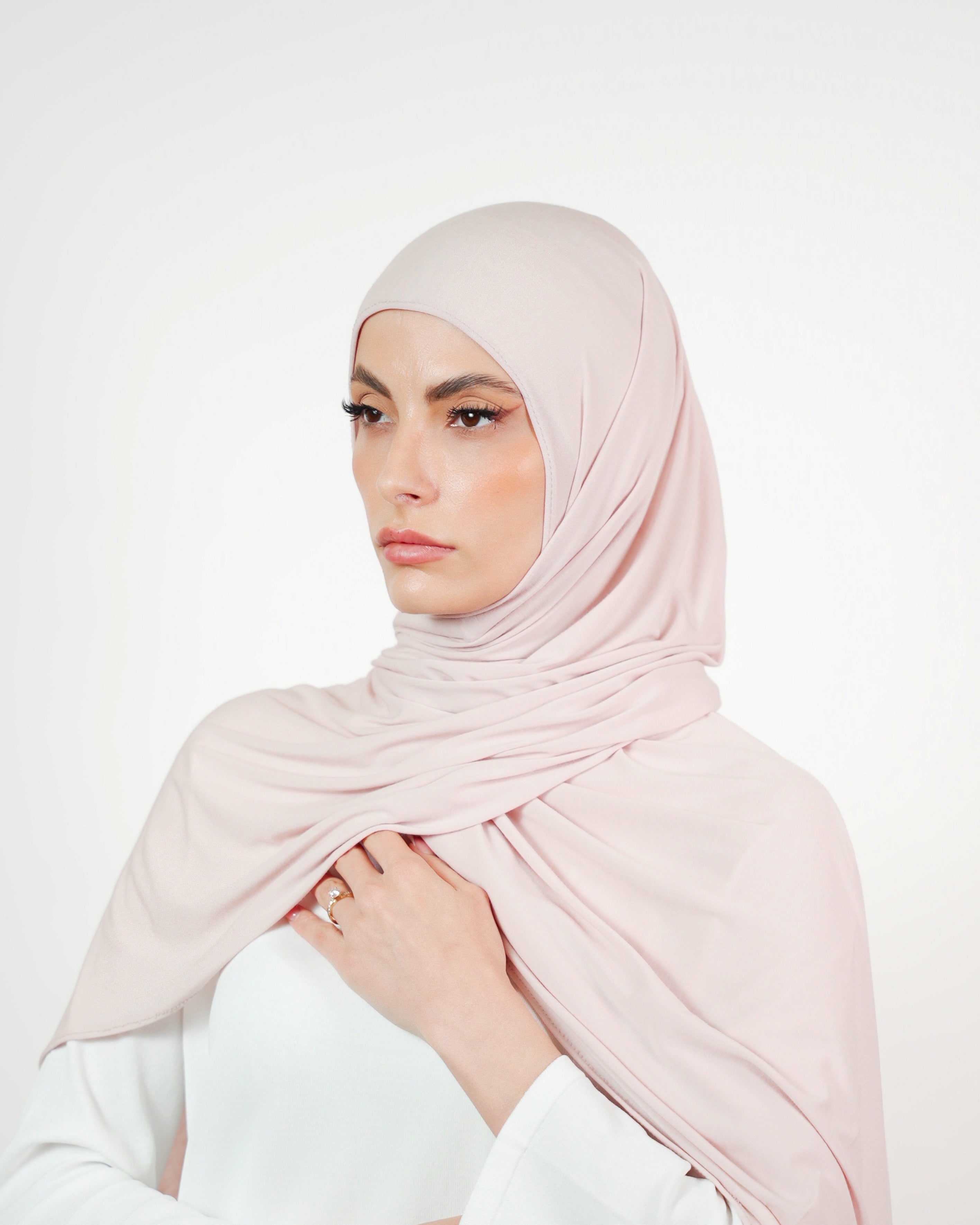 Double Stretch Cotton Plain  Voile