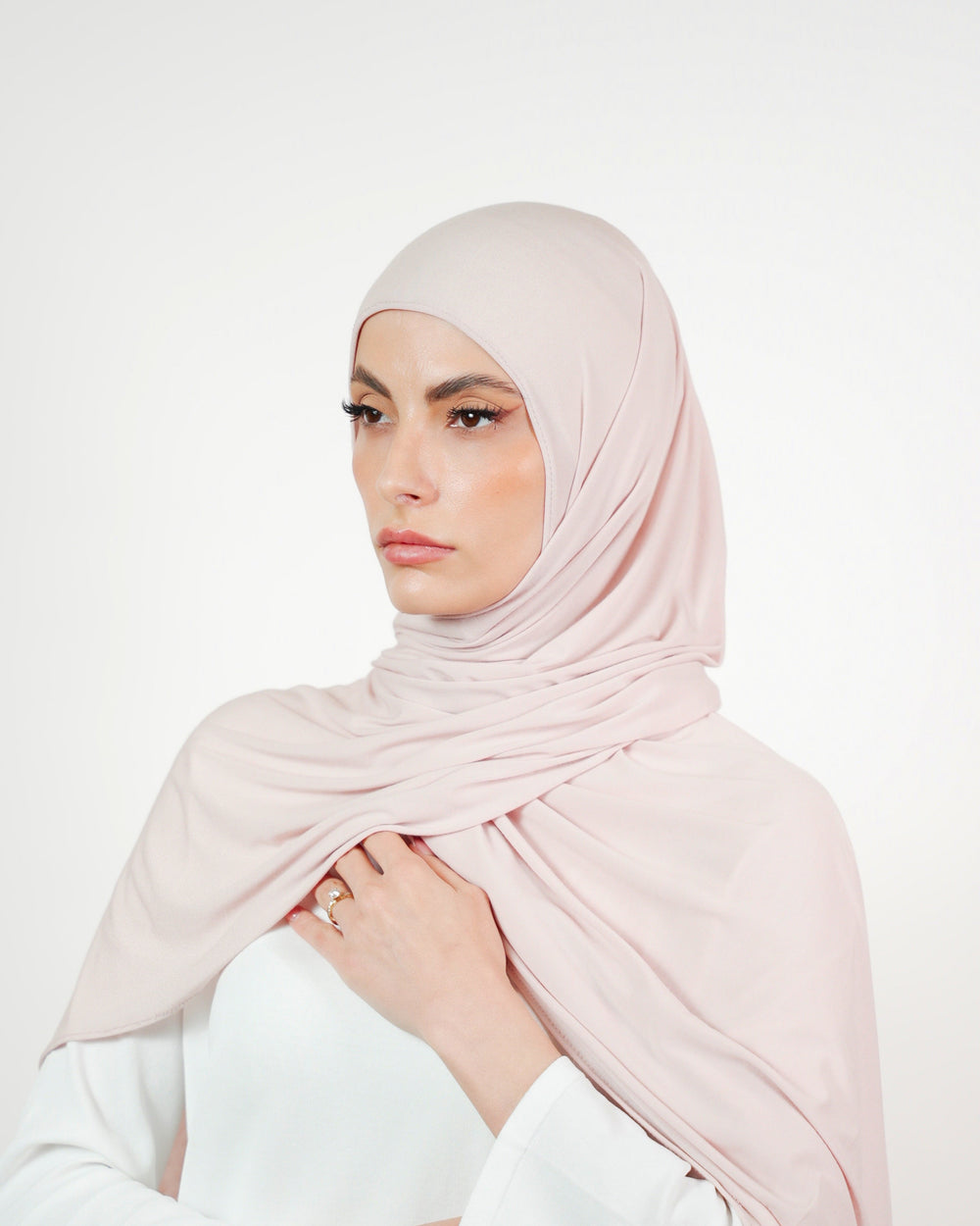 Double Stretch Cotton Plain  Voile