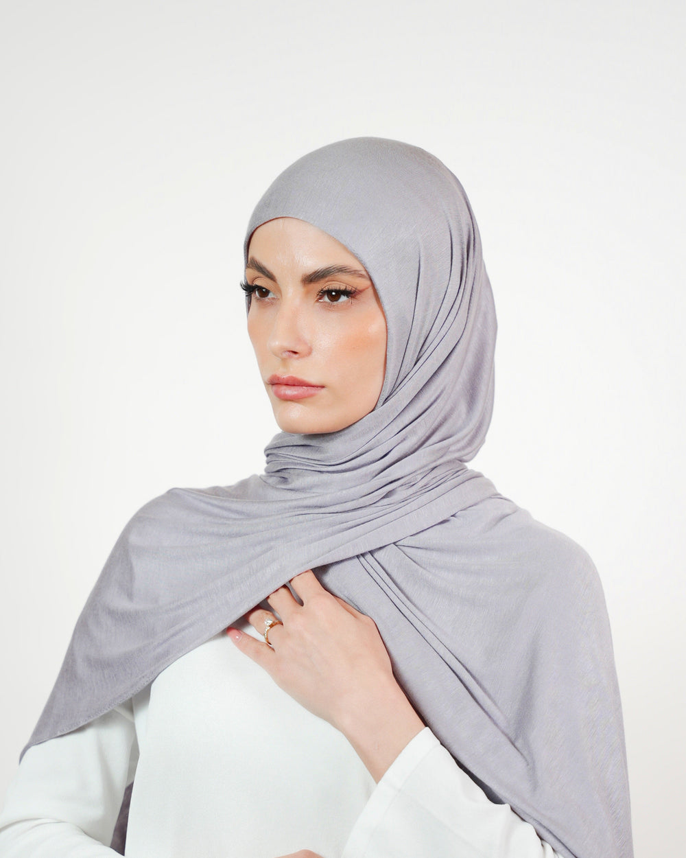 Double Stretch Cotton Plain  Voile