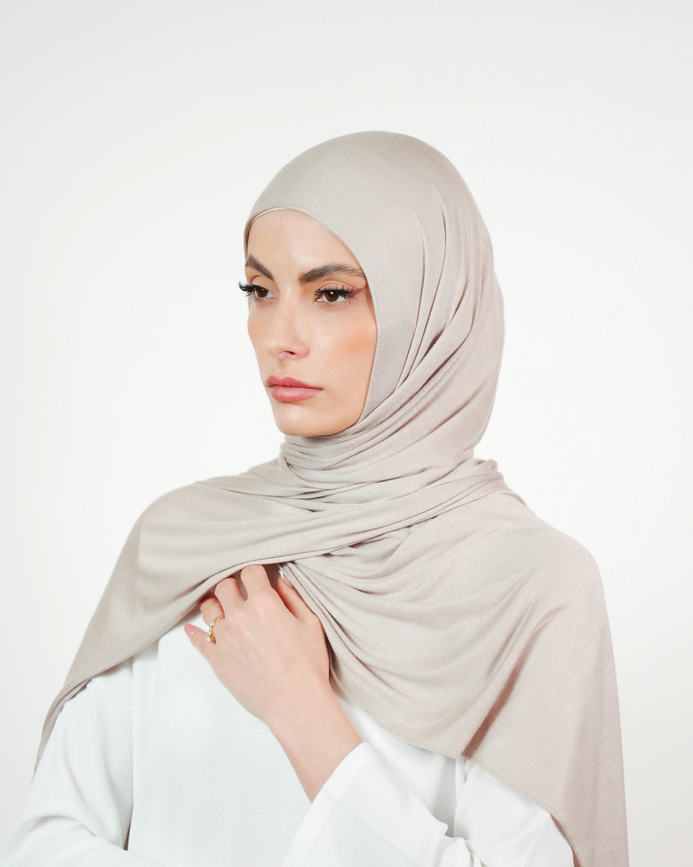 Double Stretch Cotton Plain  Voile