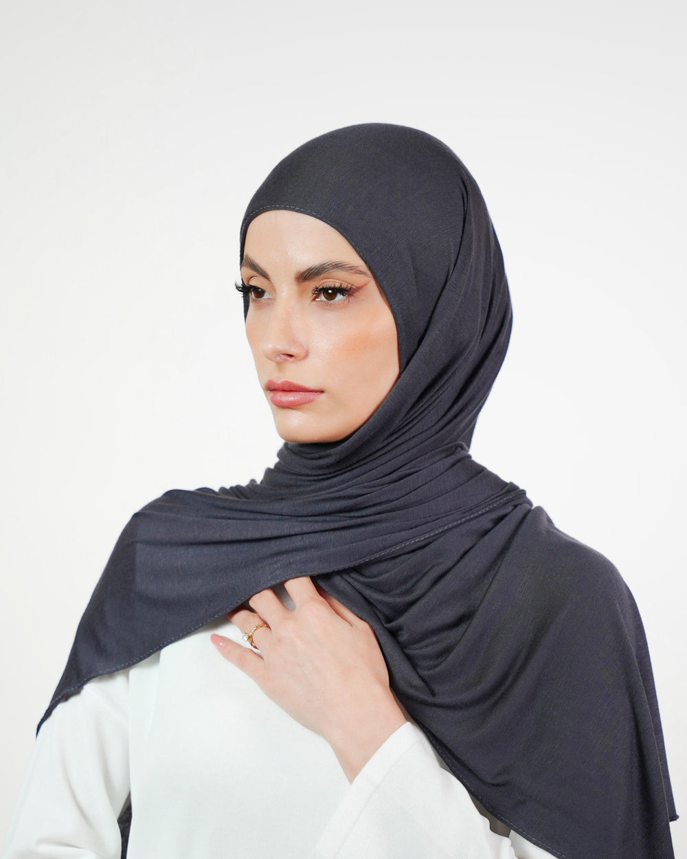 Double Stretch Cotton Plain  Voile