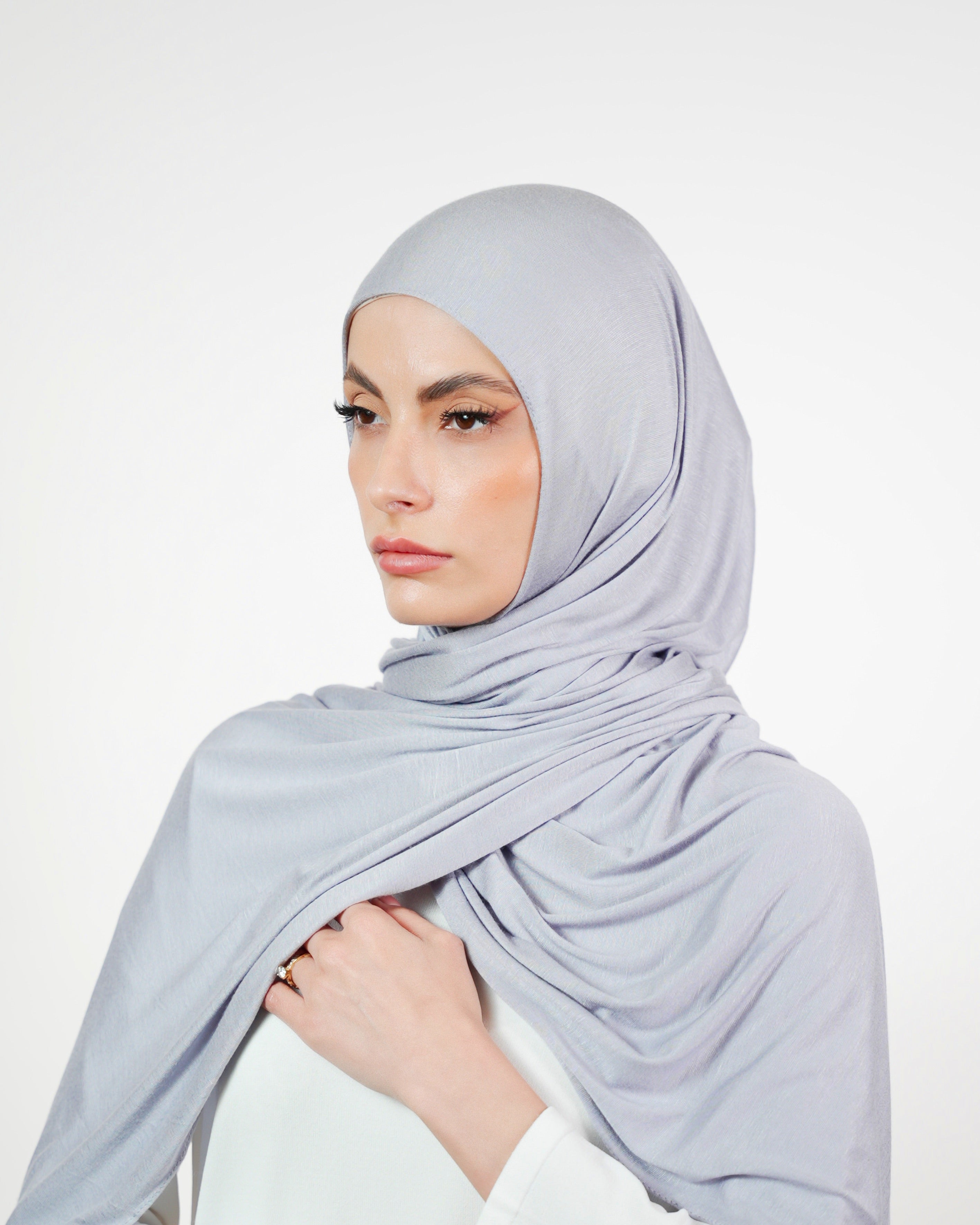 Double Stretch Cotton Plain  Voile