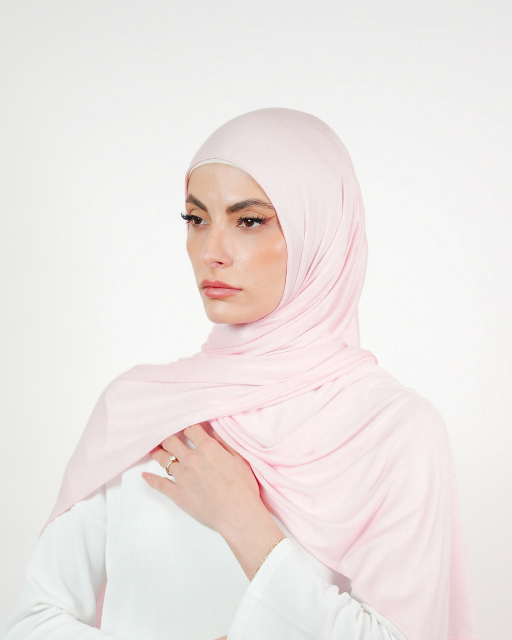 Double Stretch Cotton Plain  Voile