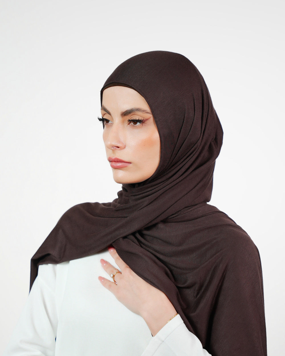 Double Stretch Cotton Plain  Voile